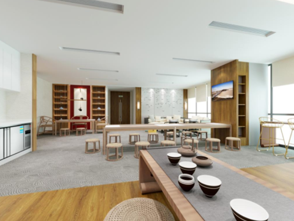 黄岛办公室装修设计-大平层办公室装修全攻略：打造高效与美学兼具的空间